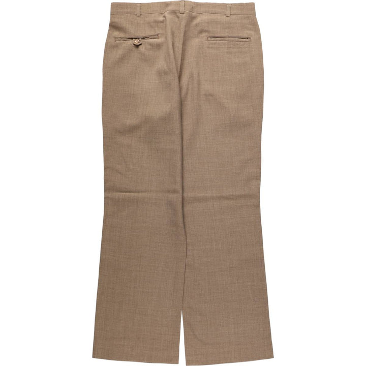 Vintage 80'S men's slacks, size W34 unclear Beige type Vintage Second Hand