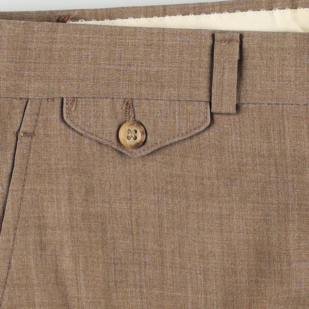 Vintage 80'S men's slacks, size W34 unclear Beige type Vintage Second Hand