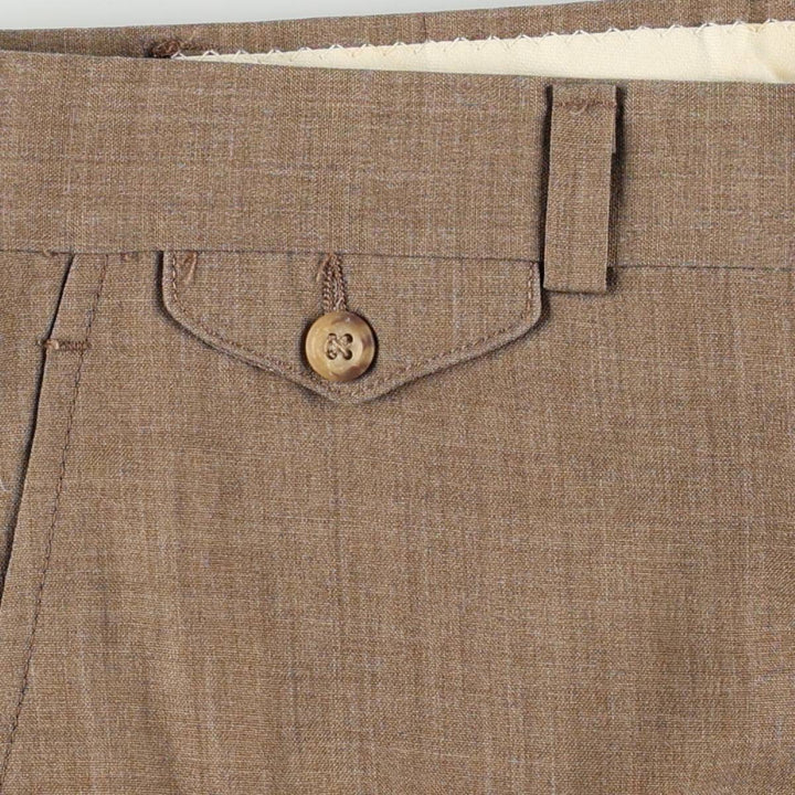 Vintage 80'S men's slacks, size W34 unclear Beige type Vintage Second Hand