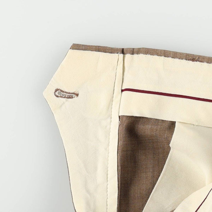 Vintage 80'S men's slacks, size W34 unclear Beige type Vintage Second Hand