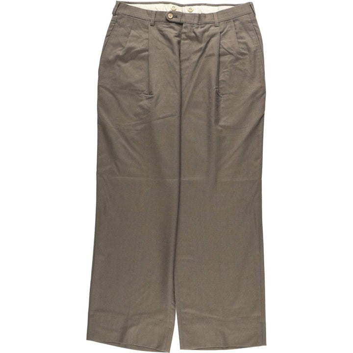 ~1980'S Vintage Men's Slacks Pants (W33 equivalent) unclear Khaki type Vintage Second Hand