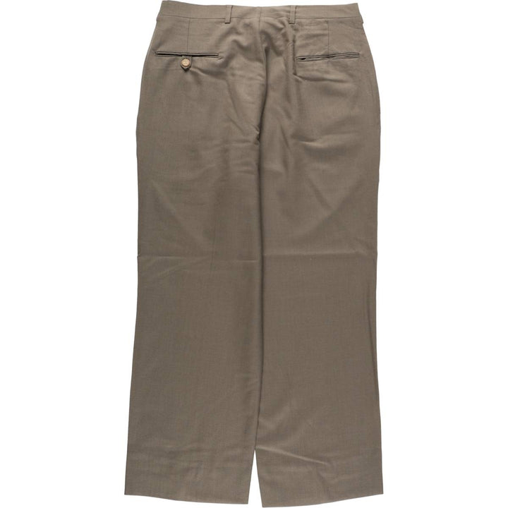 ~1980'S Vintage Men's Slacks Pants (W33 equivalent) unclear Khaki type Vintage Second Hand