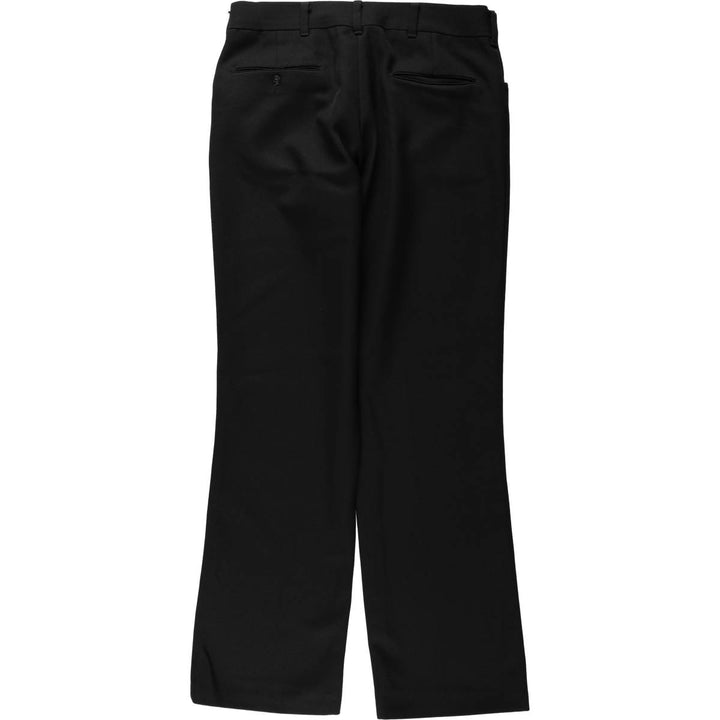 1970'S Sears KINGS ROAD slacks pants, men's size W33 (approx.), vintage. unclear black type Vintage Second Hand