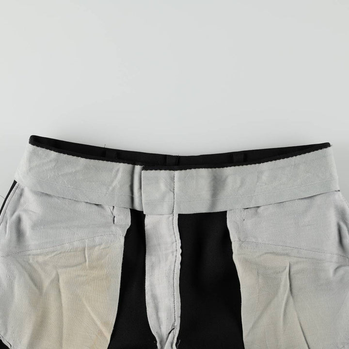 1970'S Sears KINGS ROAD slacks pants, men's size W33 (approx.), vintage. unclear black type Vintage Second Hand
