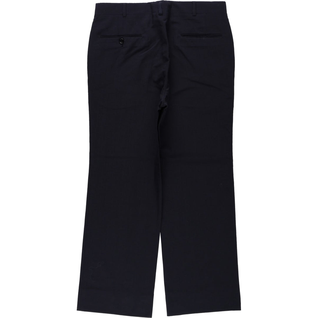 1980'S Bullock's slacks, made in USA, men's size W32 (approx.), vintage. unclear black type Vintage Second Hand