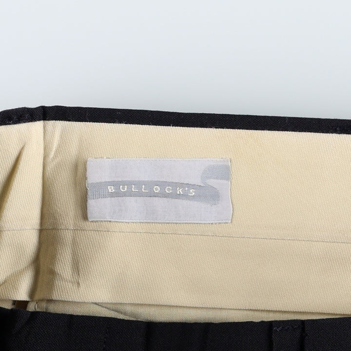 1980'S Bullock's slacks, made in USA, men's size W32 (approx.), vintage. unclear black type Vintage Second Hand