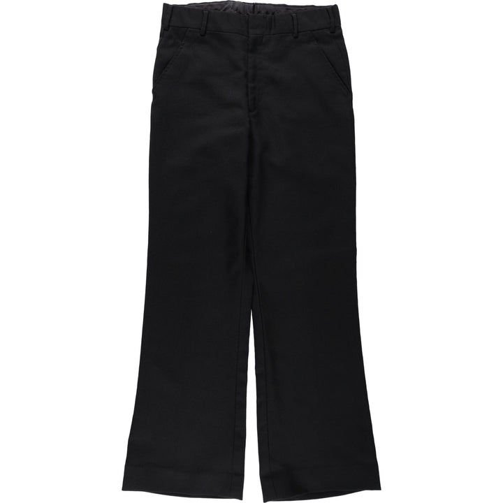 Vintage men's flare pants, size W31 unclear black type Vintage Second Hand