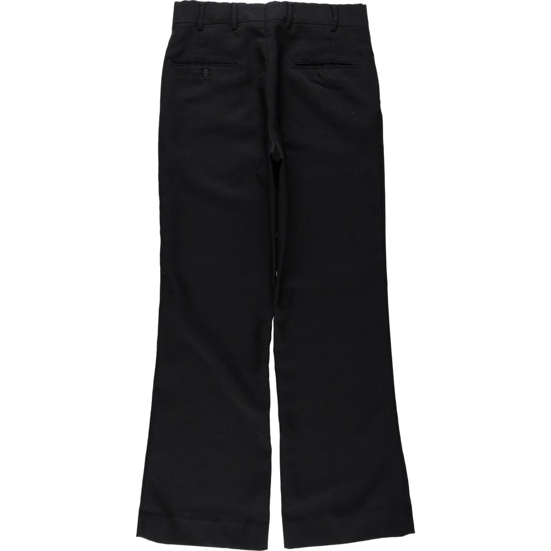 Vintage men's flare pants, size W31 unclear black type Vintage Second Hand