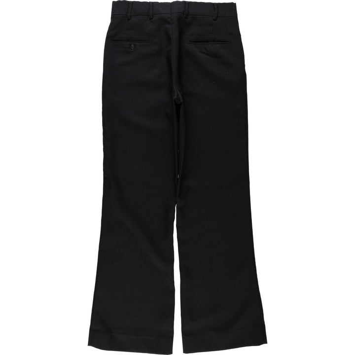 Vintage men's flare pants, size W31 unclear black type Vintage Second Hand