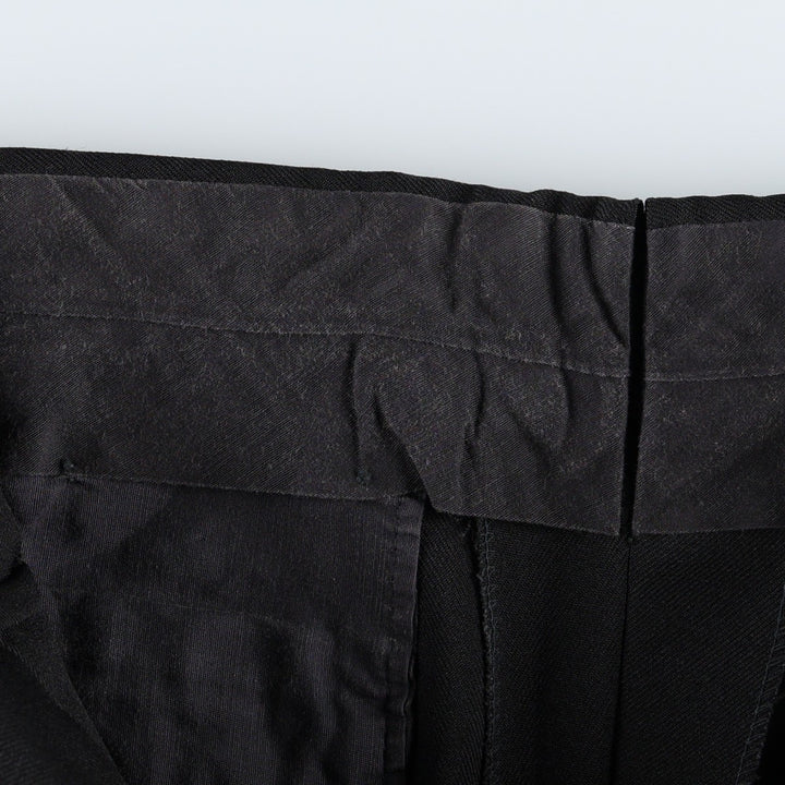 Vintage men's flare pants, size W31 unclear black type Vintage Second Hand