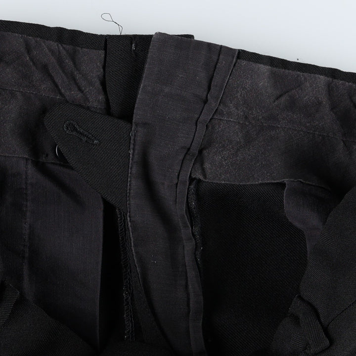Vintage men's flare pants, size W31 unclear black type Vintage Second Hand