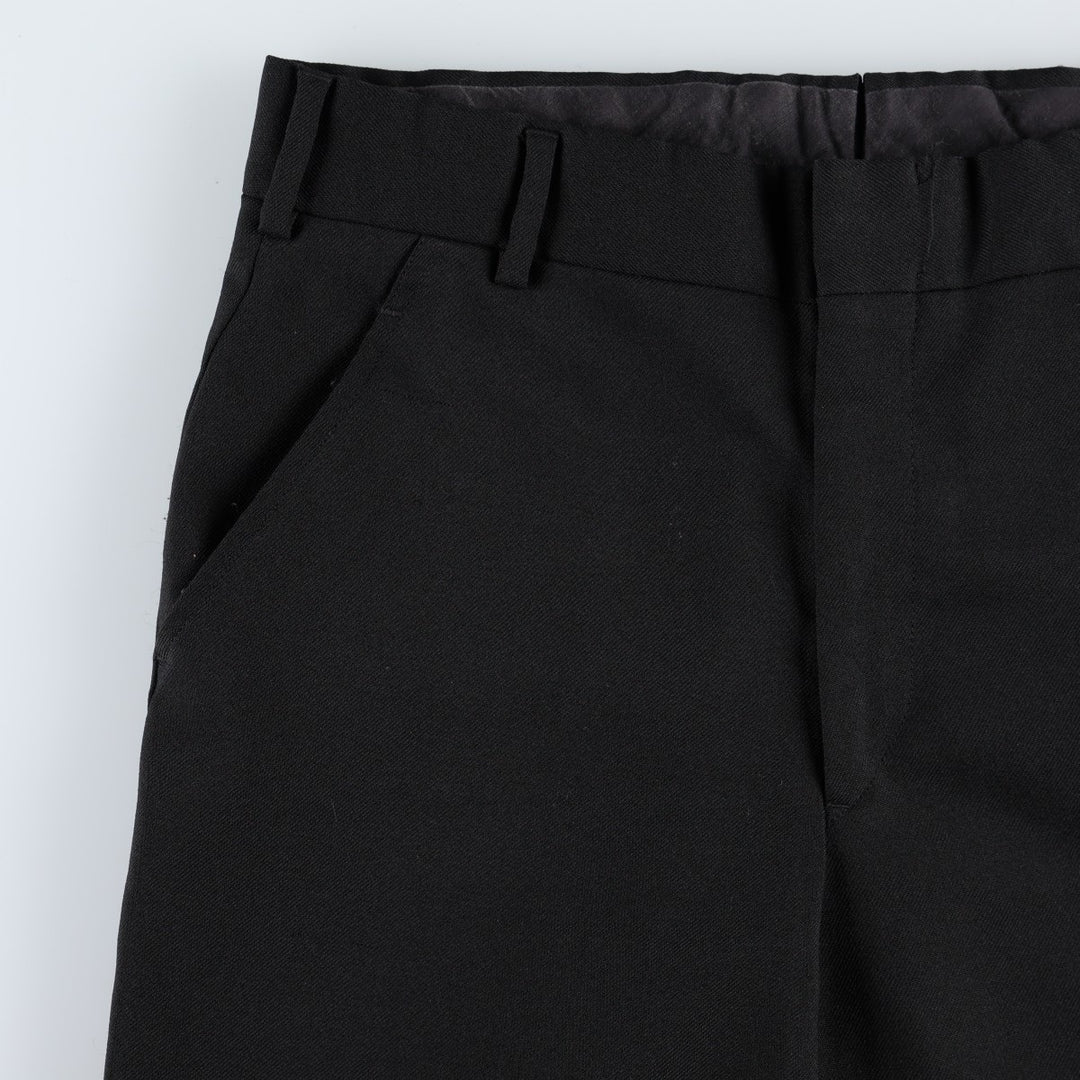 Vintage men's flare pants, size W31 unclear black type Vintage Second Hand