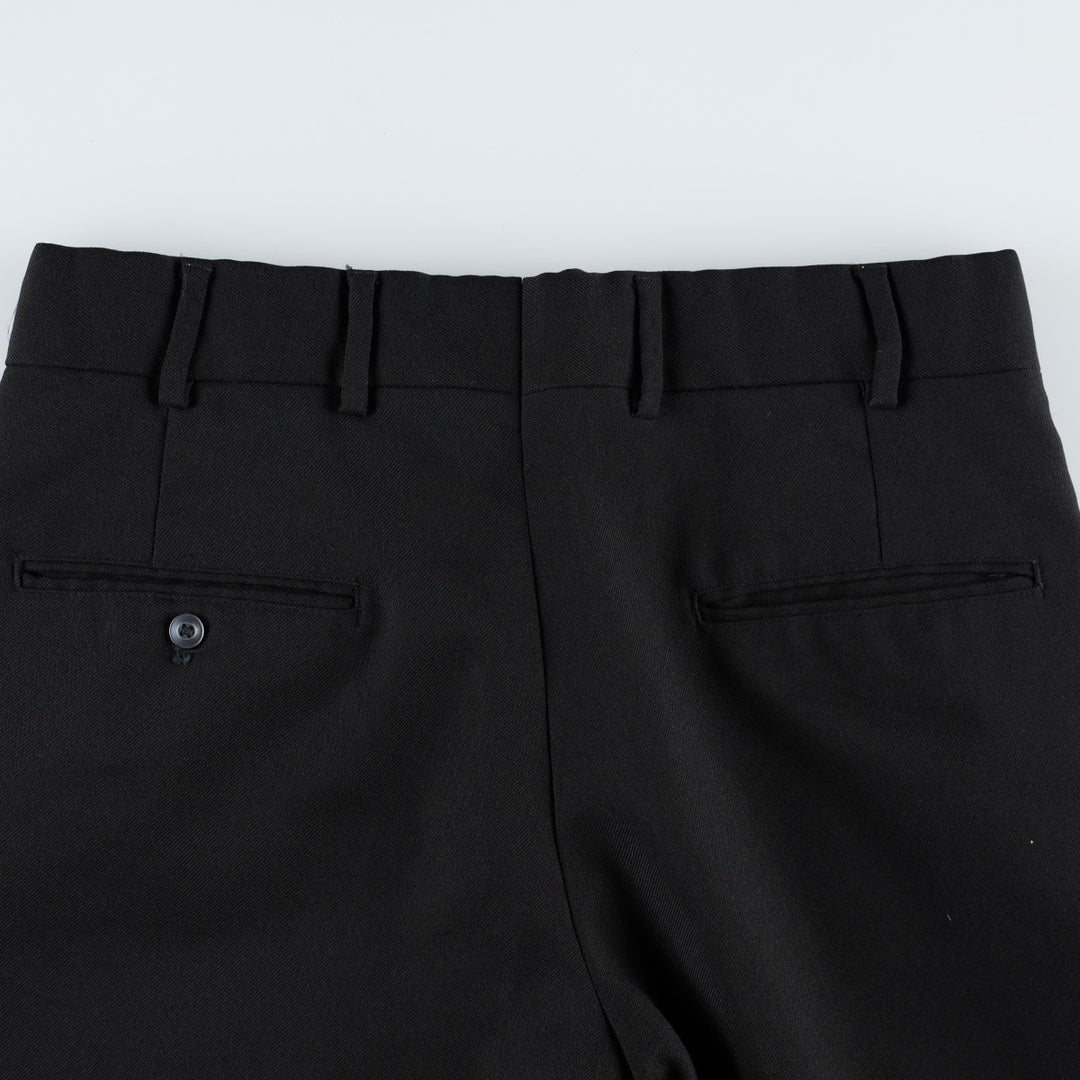 Vintage men's flare pants, size W31 unclear black type Vintage Second Hand