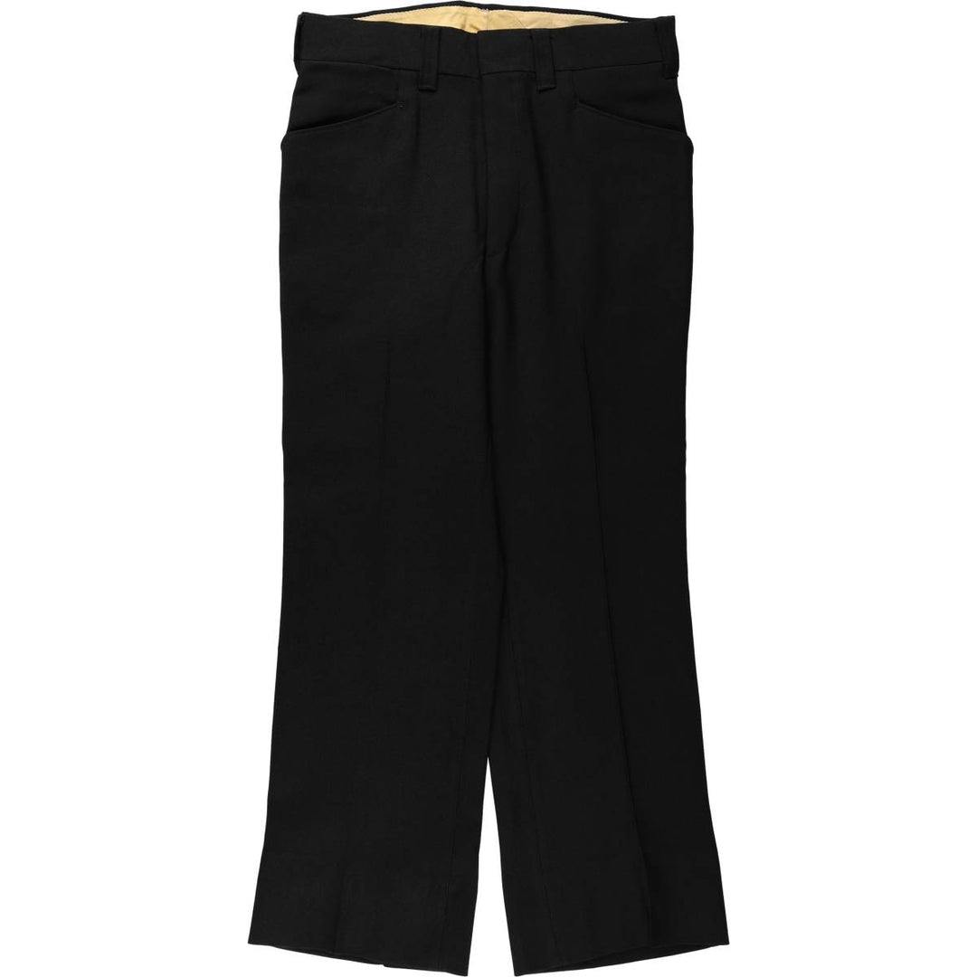 Anderson-Little STRETCH Slacks Pants, Men's W32 (approx.) unclear black type Vintage Second Hand