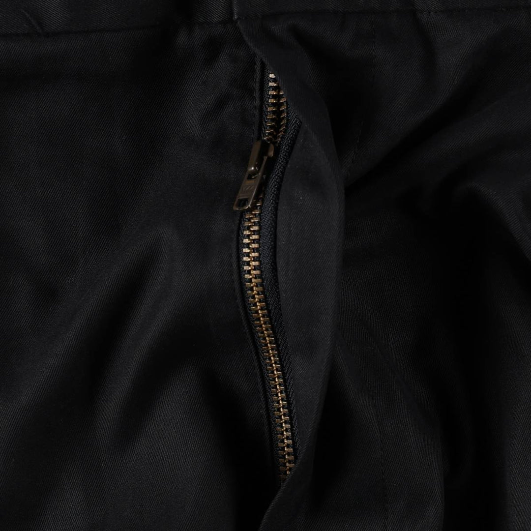 Brooks Brothers St Andrews Links One-Pleat Slacks Pants, Men's Size W34 (approx.) polyester black type Vintage Second Hand