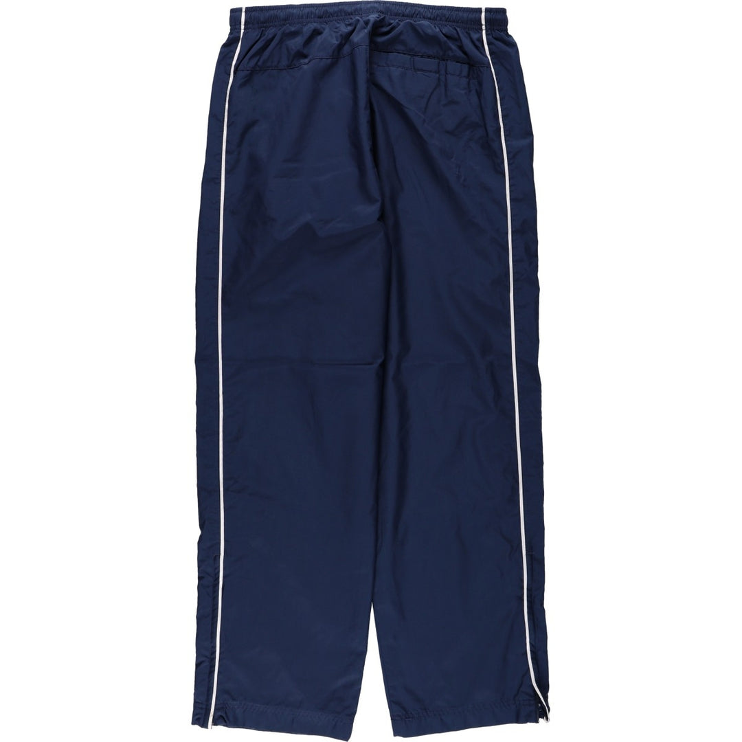 00'S Nike Warm-up Pants, Nylon Pants, Rustling Pants, Men's M Size polyester navy blue type Vintage Second Hand