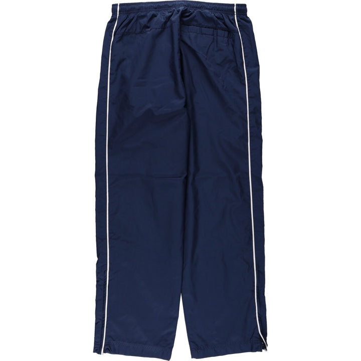 00'S Nike Warm-up Pants, Nylon Pants, Rustling Pants, Men's M Size polyester navy blue type Vintage Second Hand