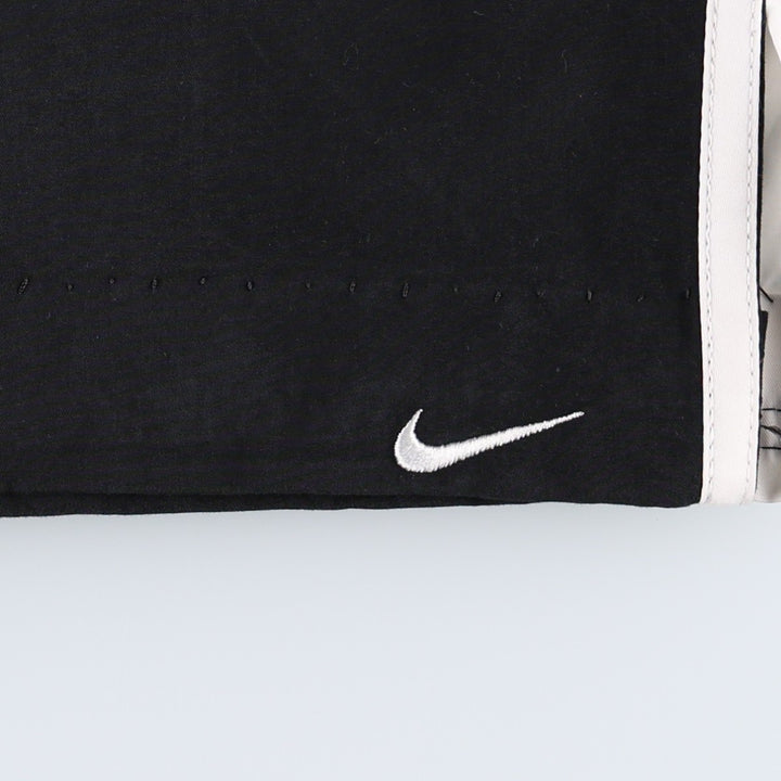 00'S Nike Warm-up Pants, Nylon Pants, Rustling Pants, Men's Size L polyester black type Vintage Second Hand