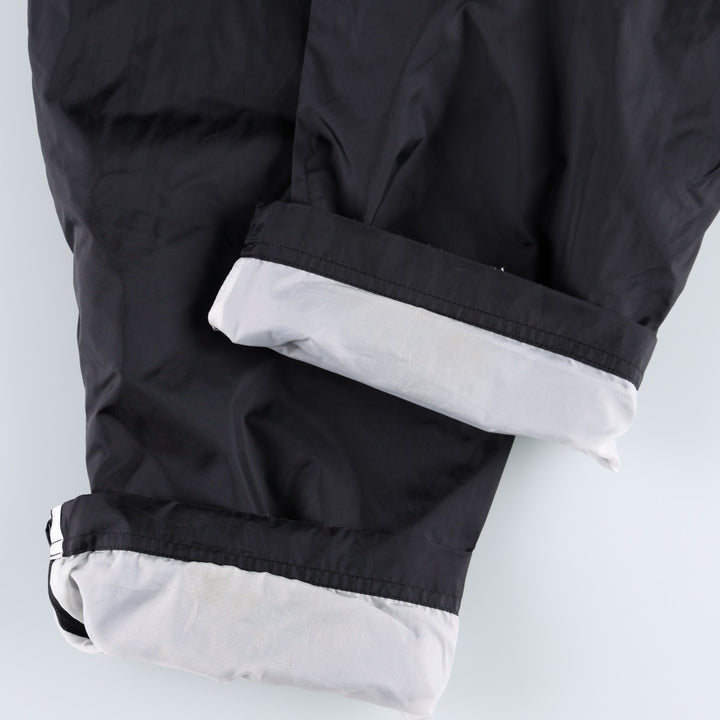 00'S Adidas nylon pants, rustling pants, men's size L Nylon black type Vintage Second Hand