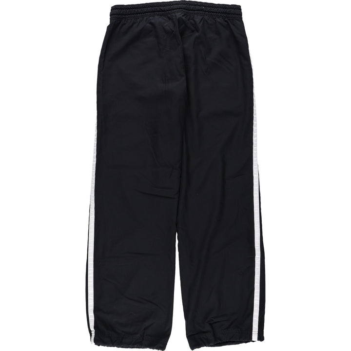 00'S Nike Warm-up Pants, Nylon Pants, Rustling Pants, Men's M Size polyester black type Vintage Second Hand