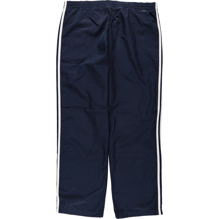 2000'S Adidas CLIMAPROOF Warm-up Pants, Nylon Pants, Windbreaker Pants, Men's Size M (approx.) polyester navy blue type Vintage Second Hand