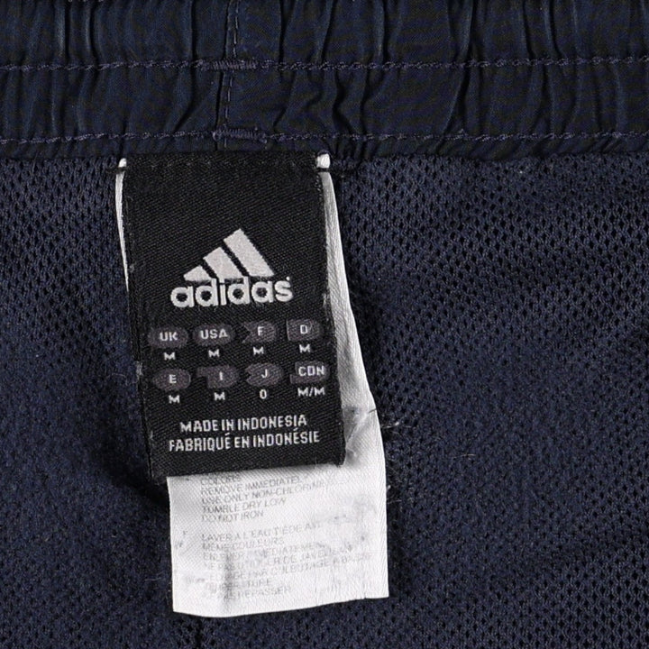 2000'S Adidas CLIMAPROOF Warm-up Pants, Nylon Pants, Windbreaker Pants, Men's Size M (approx.) polyester navy blue type Vintage Second Hand