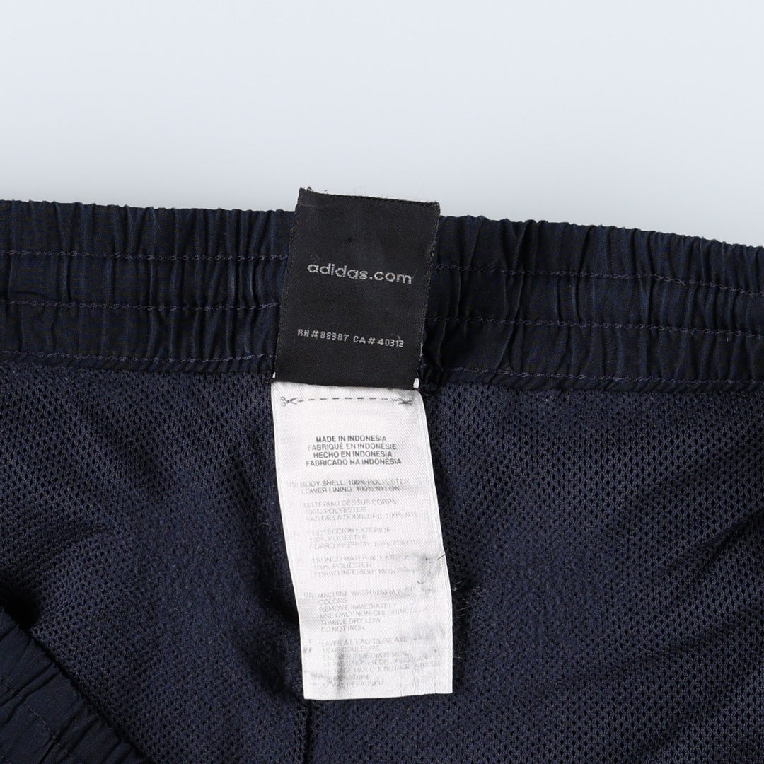 2000'S Adidas CLIMAPROOF Warm-up Pants, Nylon Pants, Windbreaker Pants, Men's Size M (approx.) polyester navy blue type Vintage Second Hand