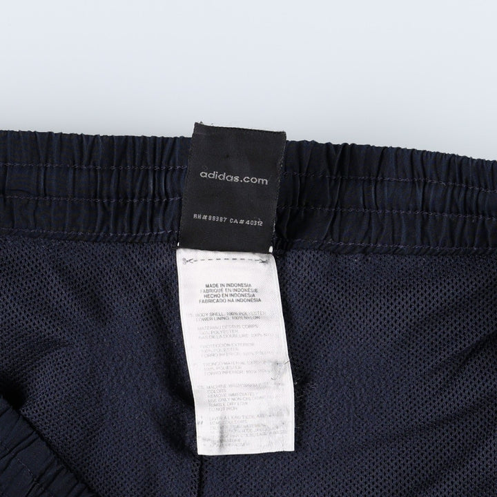 2000'S Adidas CLIMAPROOF Warm-up Pants, Nylon Pants, Windbreaker Pants, Men's Size M (approx.) polyester navy blue type Vintage Second Hand