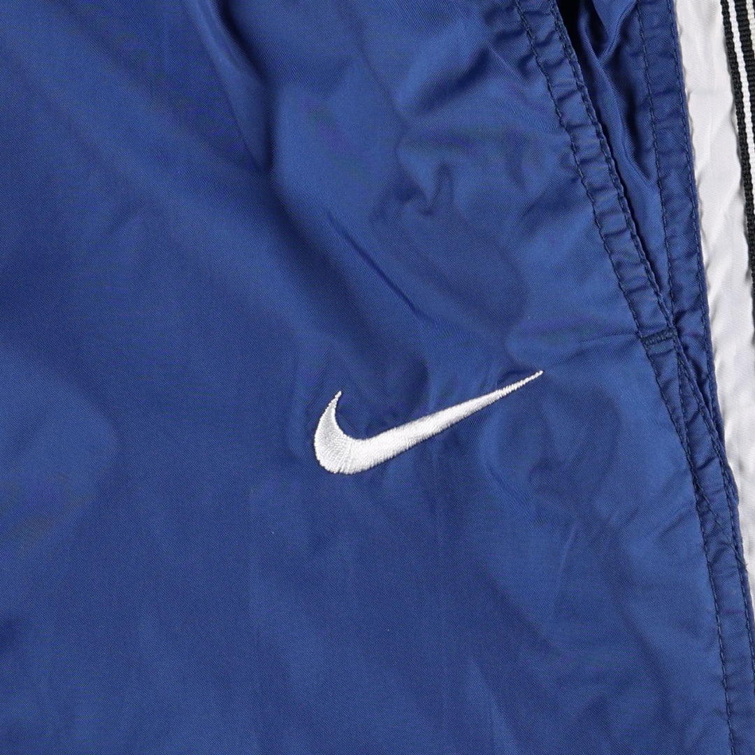 90'S Nike Nylon Shaka Shaka Pants, Men's Size L, Vintage Nylon navy blue type Vintage Second Hand