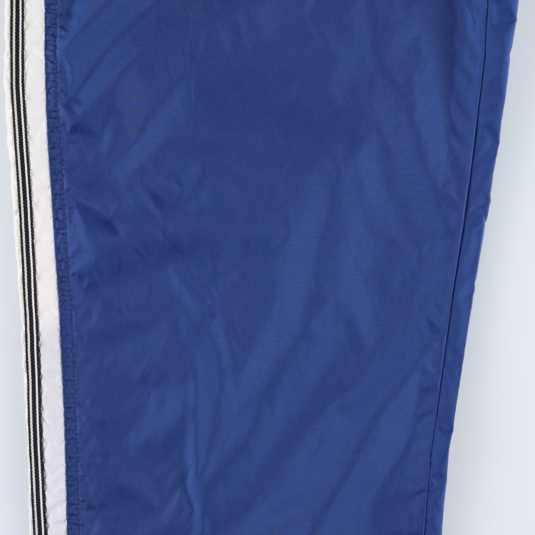 90'S Nike Nylon Shaka Shaka Pants, Men's Size L, Vintage Nylon navy blue type Vintage Second Hand