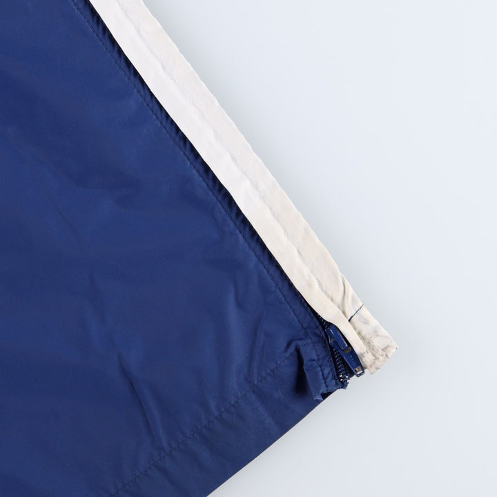 90'S Nike Nylon Shaka Shaka Pants, Men's Size L, Vintage Nylon navy blue type Vintage Second Hand