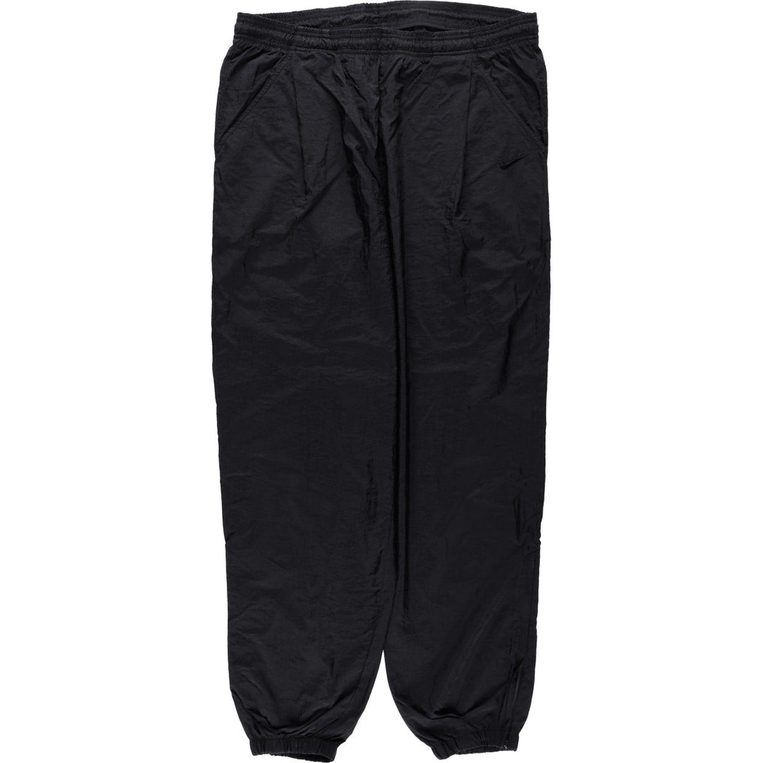 90'S Nike Nylon Shaka Shaka Pants, Men's Size L, Vintage Nylon black type Vintage Second Hand