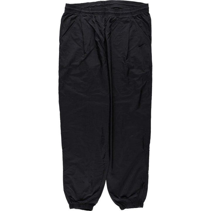 90'S Nike Nylon Shaka Shaka Pants, Men's Size L, Vintage Nylon black type Vintage Second Hand
