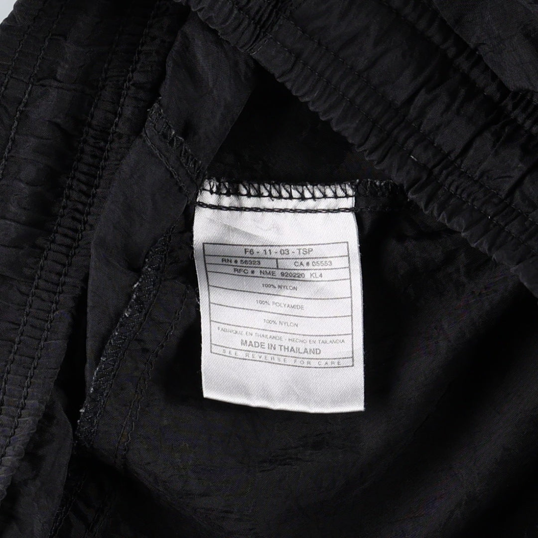 90'S Nike Nylon Shaka Shaka Pants, Men's Size L, Vintage Nylon black type Vintage Second Hand