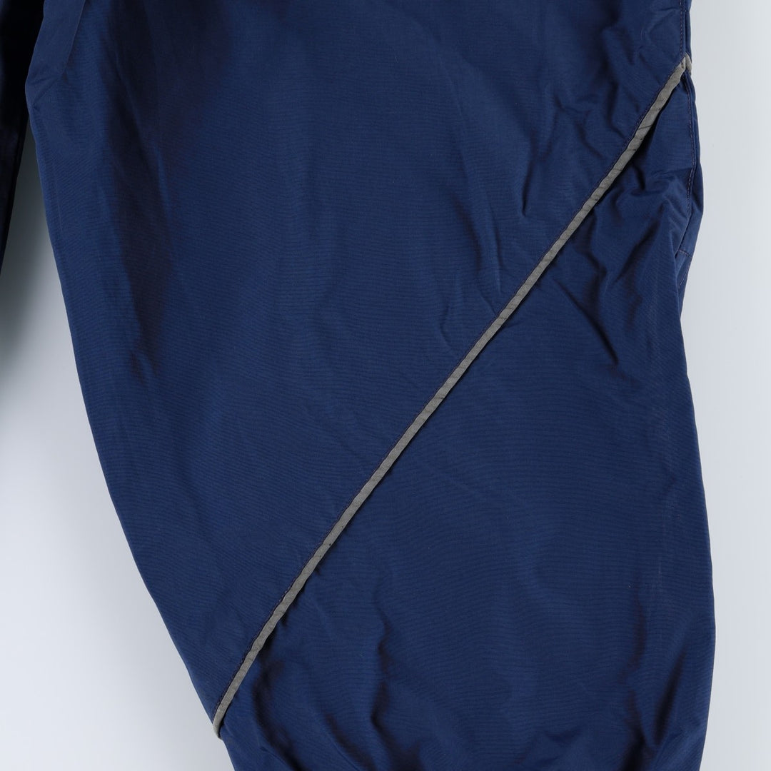 Authentic 2000'S US military SKILCRAFT PANTS AF PTU training pants, nylon, crinkly, made in the USA, men's size L Nylon navy blue type Vintage Second Hand