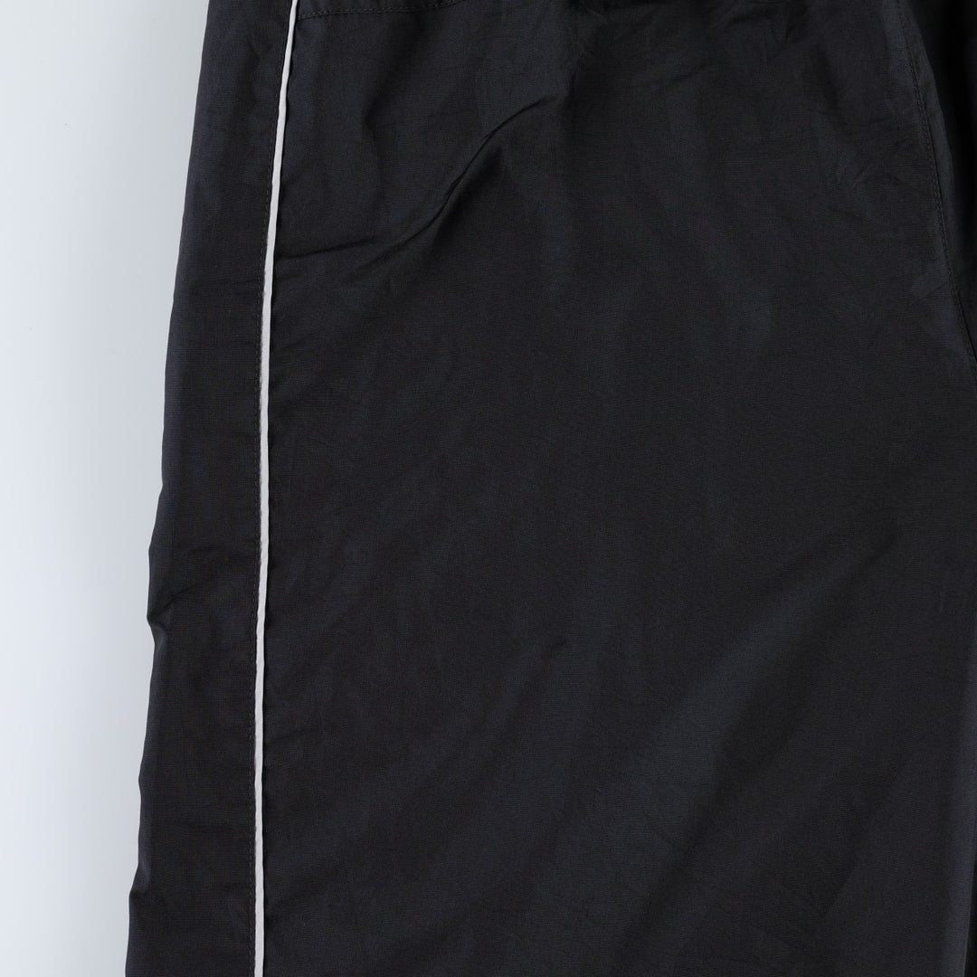 Nike warm-up pants, nylon pants, crinkle pants, men's size M polyester black type Vintage Second Hand
