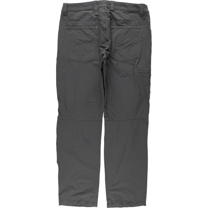 Patagonia Quantary Pants 55180FA15 Nylon Pants, Windbreaker Pants, Men's W36 equivalent Nylon Charcoal Vintage Second Hand