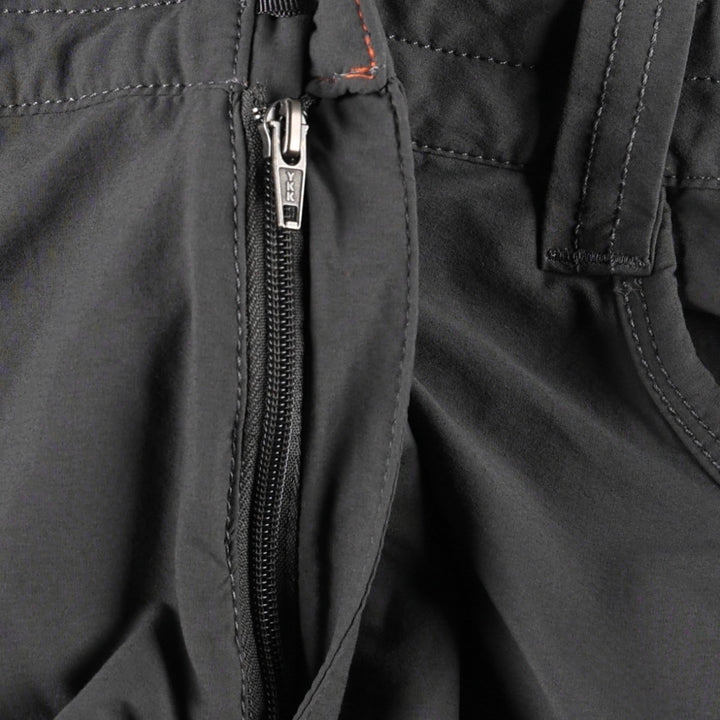 Patagonia Quantary Pants 55180FA15 Nylon Pants, Windbreaker Pants, Men's W36 equivalent Nylon Charcoal Vintage Second Hand