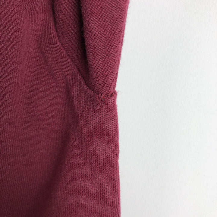 2000'S ALSTYLE Long-Sleeve T-Shirt, Made in USA, Men's XL equivalent. cotton Red type red-purple Vintage Second Hand