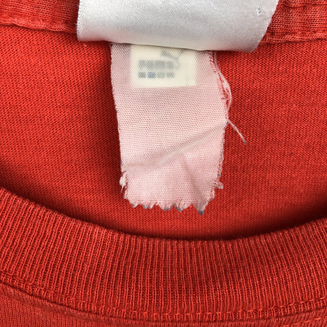 90'S Puma Long-Sleeve T-Shirt, Men's Size XL (Equivalent), Vintage unclear red type Vintage Second Hand