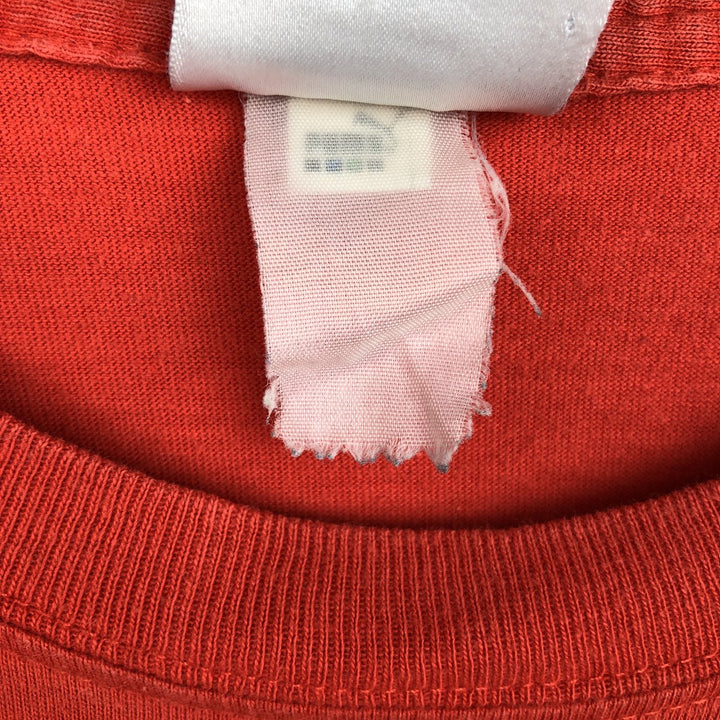 90'S Puma Long-Sleeve T-Shirt, Men's Size XL (Equivalent), Vintage unclear red type Vintage Second Hand