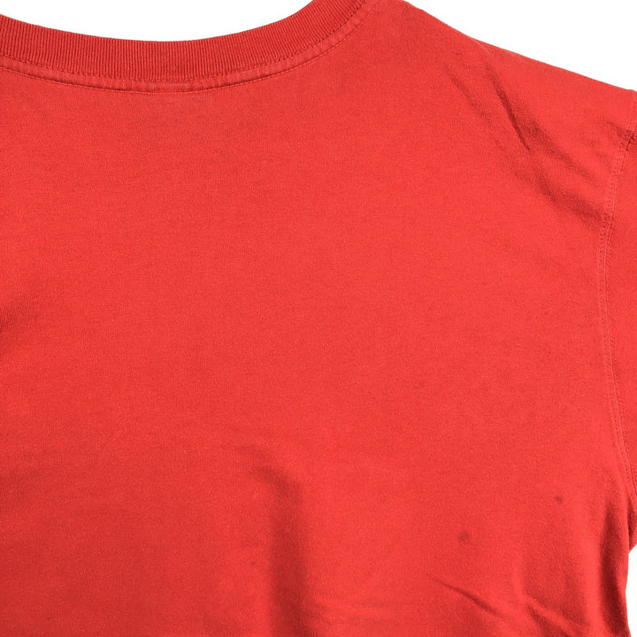 90'S Puma Long-Sleeve T-Shirt, Men's Size XL (Equivalent), Vintage unclear red type Vintage Second Hand