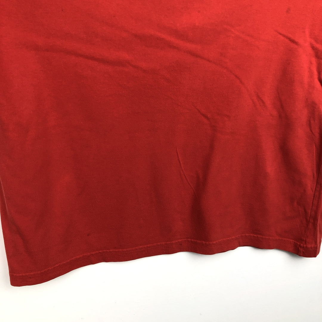 90'S Puma Long-Sleeve T-Shirt, Men's Size XL (Equivalent), Vintage unclear red type Vintage Second Hand