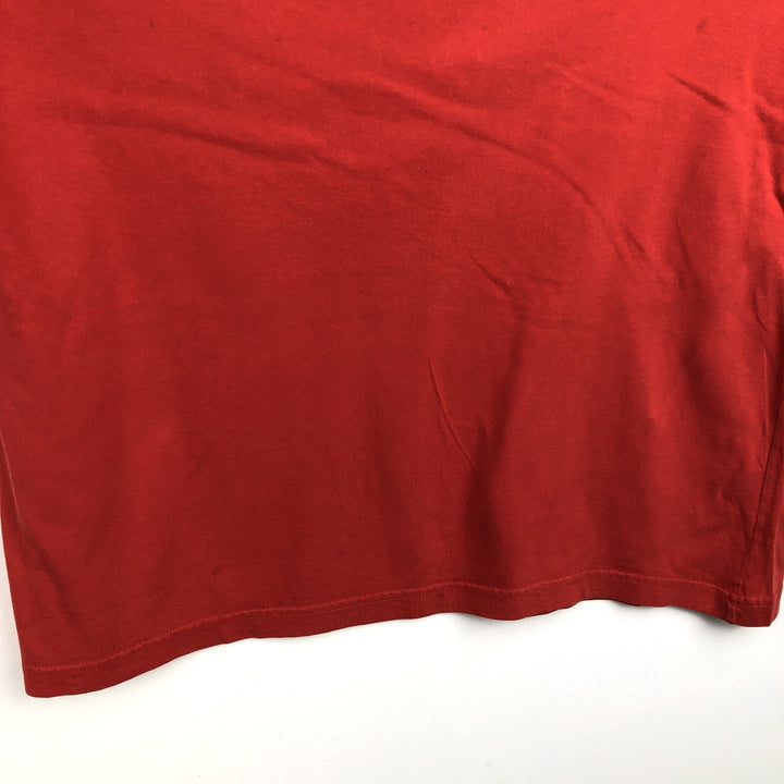 90'S Puma Long-Sleeve T-Shirt, Men's Size XL (Equivalent), Vintage unclear red type Vintage Second Hand