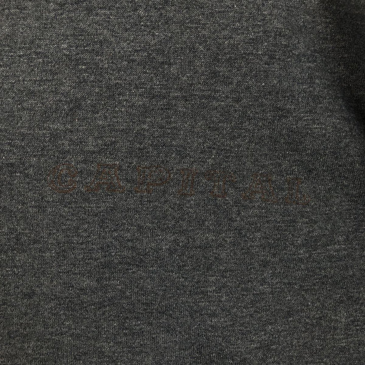 Long-sleeved T-shirt, Men's size L (approx.), Vintage unclear Charcoal Vintage Second Hand