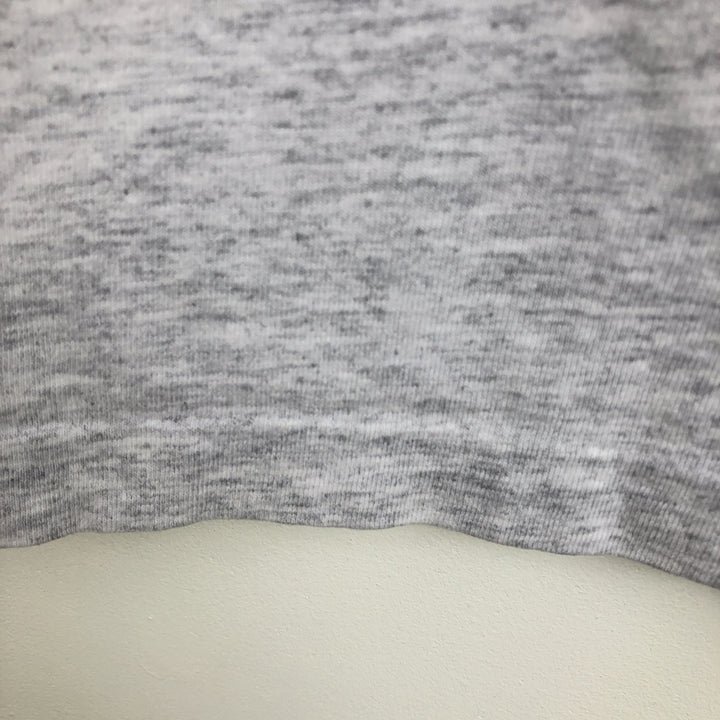 90'S Anvil PRE-SHRUN Animal Pattern Long-Sleeve T-Shirt, Made in USA, Men's Size L (Equivalent), Vintage cotton gray type Vintage Second Hand