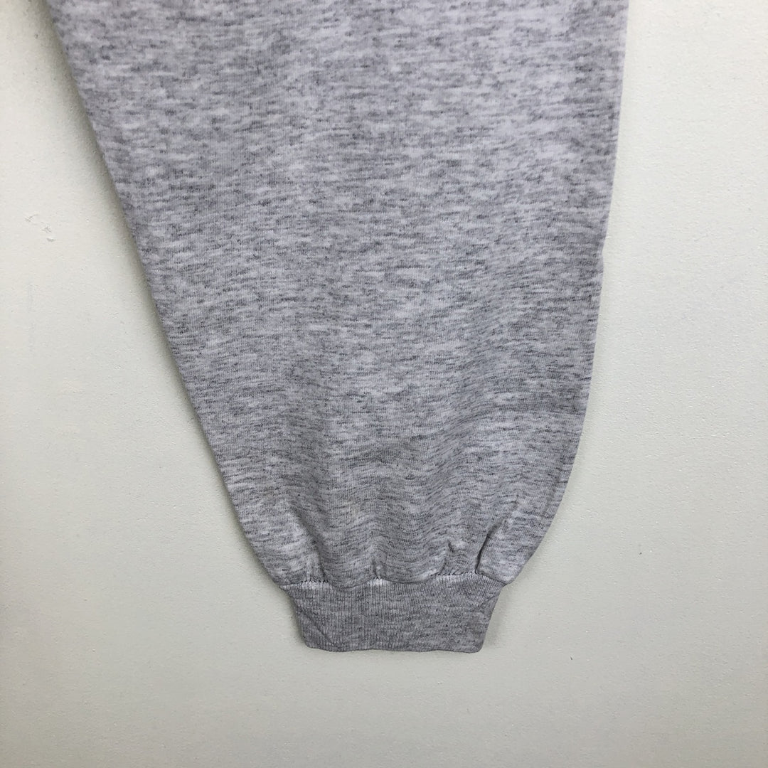 90'S Anvil PRE-SHRUN Animal Pattern Long-Sleeve T-Shirt, Made in USA, Men's Size L (Equivalent), Vintage cotton gray type Vintage Second Hand