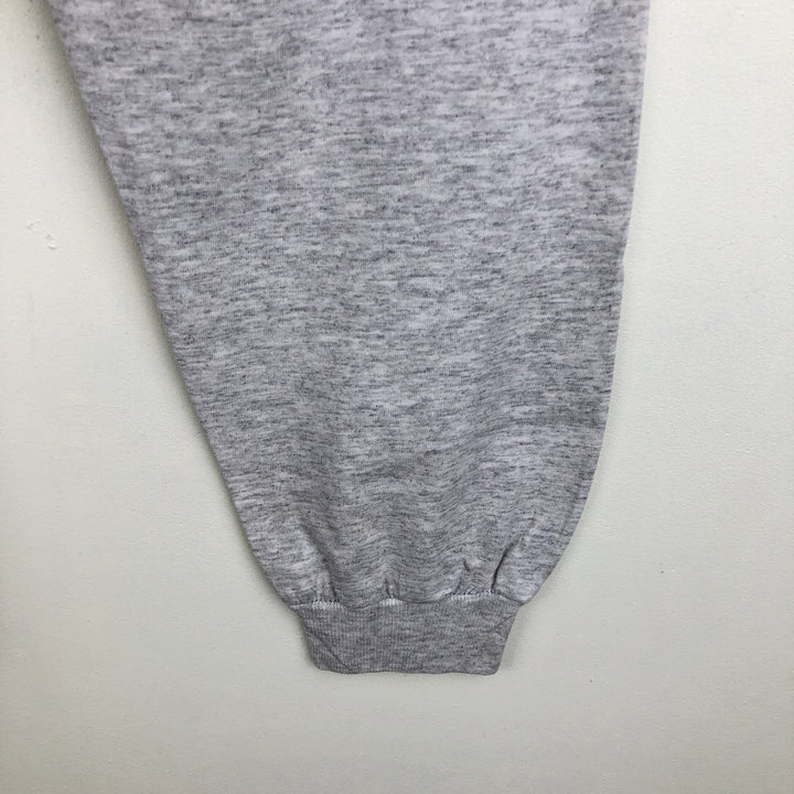 90'S Anvil PRE-SHRUN Animal Pattern Long-Sleeve T-Shirt, Made in USA, Men's Size L (Equivalent), Vintage cotton gray type Vintage Second Hand