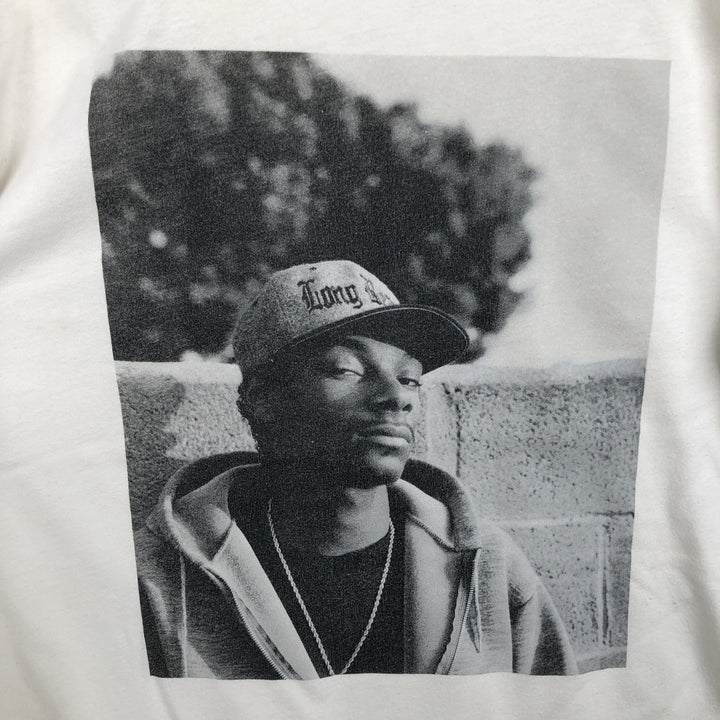 SNOOP DOGG Snoop Dogg Long Sleeve Rap T-Shirt Men's Size L cotton white type Vintage Second Hand