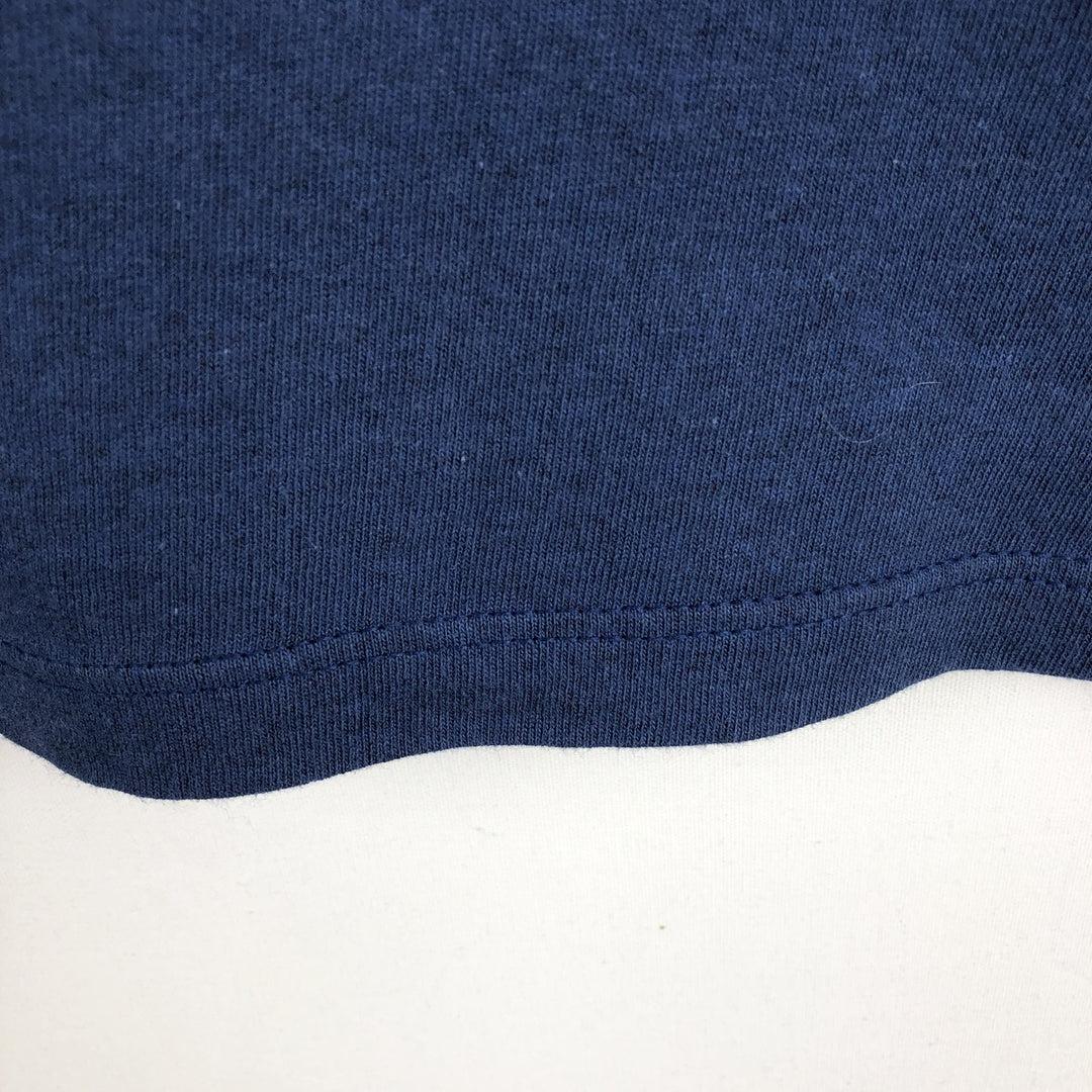 Vintage 90'S Adidas long-sleeved T-shirt, Made in USA, Men's XL cotton blue type Vintage Second Hand